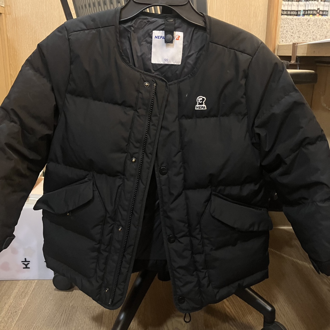 26년 3월 어린이 검정 패딩